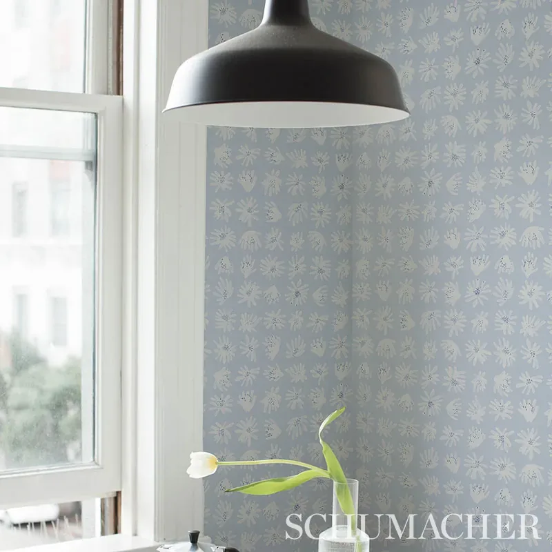 MEADOW ROCK SKY Schumacher Wallpaper wallpaper - SKU 5012232