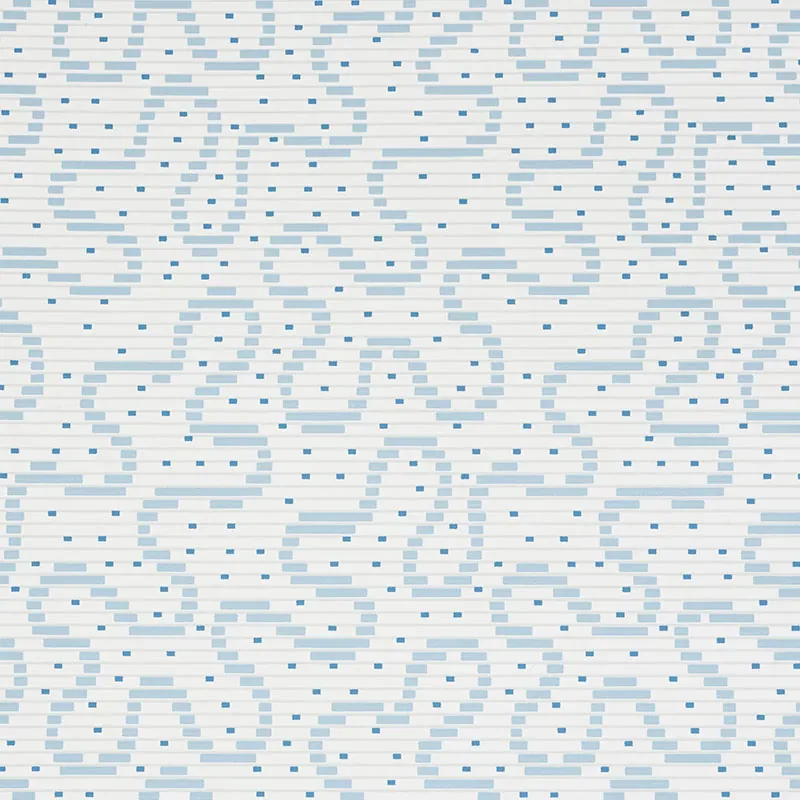 MEANDER SLUMBER BLUE Schumacher Wallpaper wallpaper - SKU 5009472