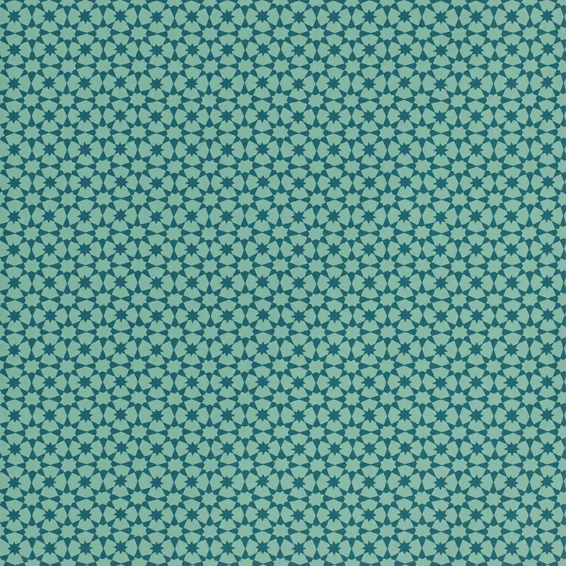 MEDINA PEACOCK Schumacher Wallpaper wallpaper - SKU 5006015