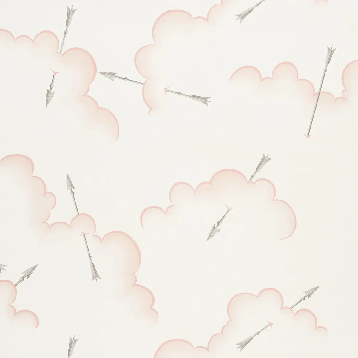 MERCURIO BLUSH Schumacher Wallpaper wallpaper - SKU 5009351