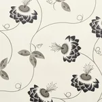 MERLIN BLACK & CREAM Schumacher Wallpaper wallpaper - SKU 5015050