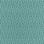 METROPOLITAN FRET TURQUOISE Schumacher Wallpaper wallpaper - SKU 5005894