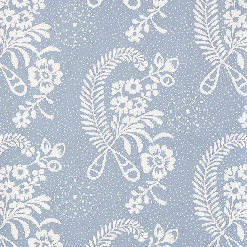 MILLICENT DELFT Schumacher Wallpaper wallpaper - SKU 5008813