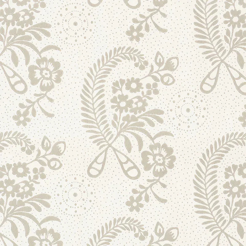 MILLICENT GRISAILLE Schumacher Wallpaper wallpaper - SKU 5008810