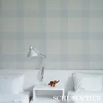 MINERVA PLAID - HYACINTH Schumacher Wallpaper | Wallpaper Tw MINERVA PLAID HYACINTH Schumacher Wallpaper wallpaper - SKU 5012371