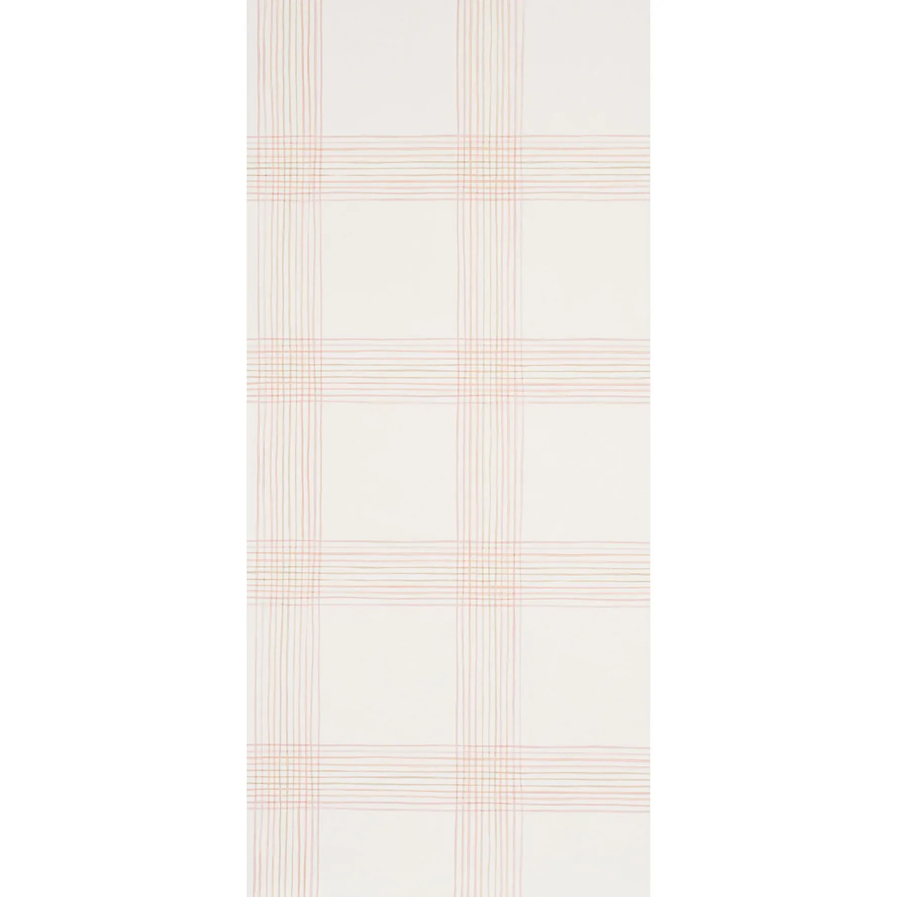 MINERVA PLAID PINK Schumacher Wallpaper wallpaper - SKU 5012372