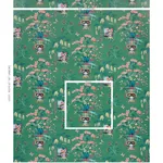 MING VASE JADE Schumacher Wallpaper wallpaper - SKU 5013582