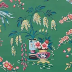 MING VASE JADE Schumacher Wallpaper wallpaper - SKU 5013582