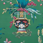 MING VASE JADE Schumacher Wallpaper wallpaper - SKU 5013582