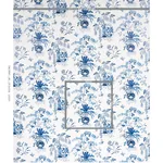 MING VASE PORCELAIN Schumacher Wallpaper wallpaper - SKU 5013580