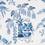 MING VASE PORCELAIN Schumacher Wallpaper wallpaper - SKU 5013580