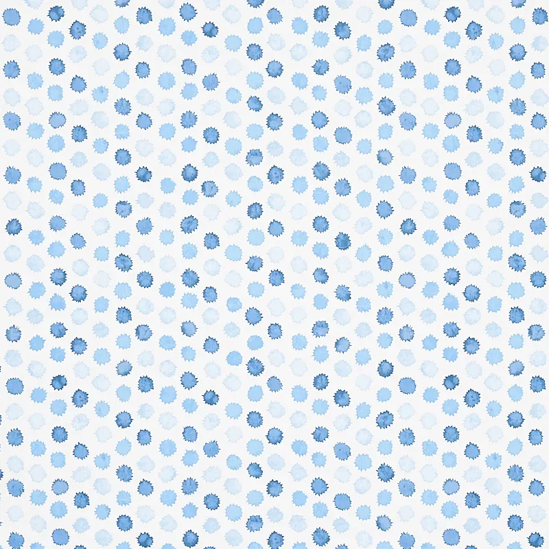 MINI BURSTS BLUES Schumacher Wallpaper wallpaper - SKU 5013100