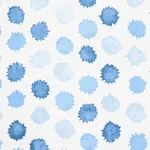 MINI BURSTS BLUES Schumacher Wallpaper wallpaper - SKU 5013100