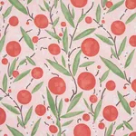 MIRABELLE CHERRY & BLUSH Schumacher Wallpaper wallpaper - SKU 5013201