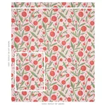 MIRABELLE CHERRY & BLUSH Schumacher Wallpaper wallpaper - SKU 5013201