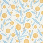 MIRABELLE YELLOW & SKY Schumacher Wallpaper wallpaper - SKU 5013200