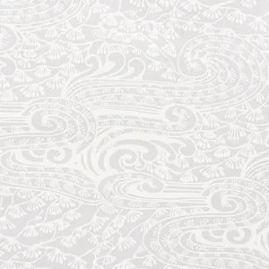Schumacher MIZU wallpaper, color GREY, SKU 5008731
