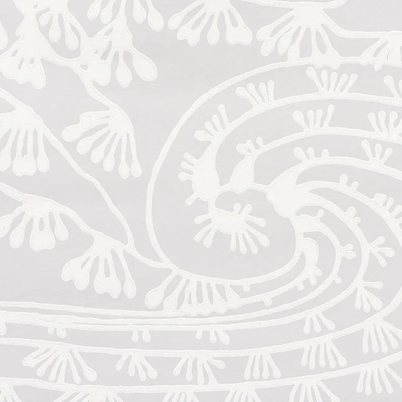 MIZU GREY Schumacher Wallpaper wallpaper - SKU 5008731