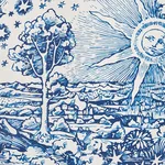 MODERN TOILE INDIGO Schumacher Wallpaper wallpaper - SKU 5010421