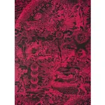 MODERN TOILE PINK & BLACK Schumacher Wallpaper wallpaper - SKU 5010423