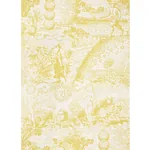 MODERN TOILE YELLOW Schumacher Wallpaper wallpaper - SKU 5010422