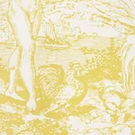 MODERN TOILE YELLOW Schumacher Wallpaper wallpaper - SKU 5010422