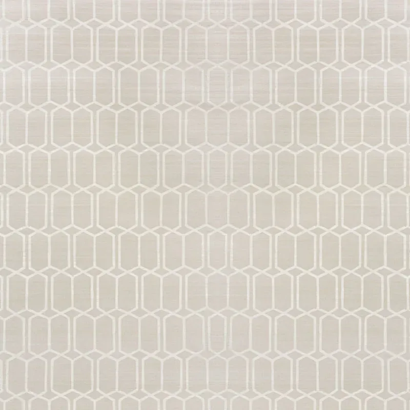 MODERN TRELLIS HEMP SHIMMER - MOONSTONE Schumacher Wallpaper MODERN TRELLIS HEMP SHIMMER MOONSTONE Schumacher Wallpaper wallpaper - SKU 5010110