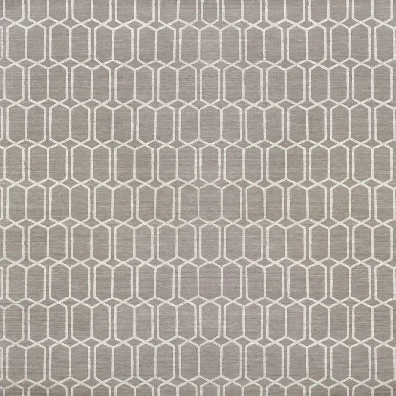 MODERN TRELLIS SISAL - CHARCOAL Schumacher Wallpaper | Wallp MODERN TRELLIS SISAL CHARCOAL Schumacher Wallpaper wallpaper - SKU 5010101