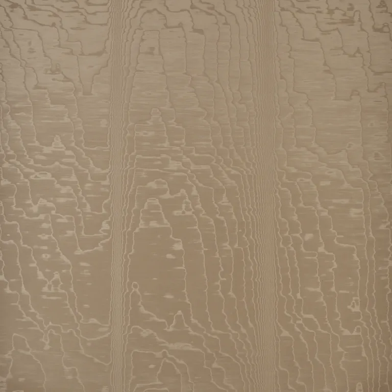 Schumacher MOIRÉ WALLCOVERING wallpaper, color FAWN, SKU 5009671