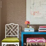 MOIRÉ WALLCOVERING - FAWN Schumacher Wallpaper | Wallpaper T MOIRÉ WALLCOVERING FAWN Schumacher Wallpaper wallpaper - SKU 5009671