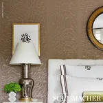MOIRÉ WALLCOVERING - FAWN Schumacher Wallpaper | Wallpaper T MOIRÉ WALLCOVERING FAWN Schumacher Wallpaper wallpaper - SKU 5009671