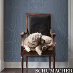 MOIRÉ WALLCOVERING - PARCHMENT Schumacher Wallpaper | Wallpa MOIRÉ WALLCOVERING PARCHMENT Schumacher Wallpaper wallpaper - SKU 5009670