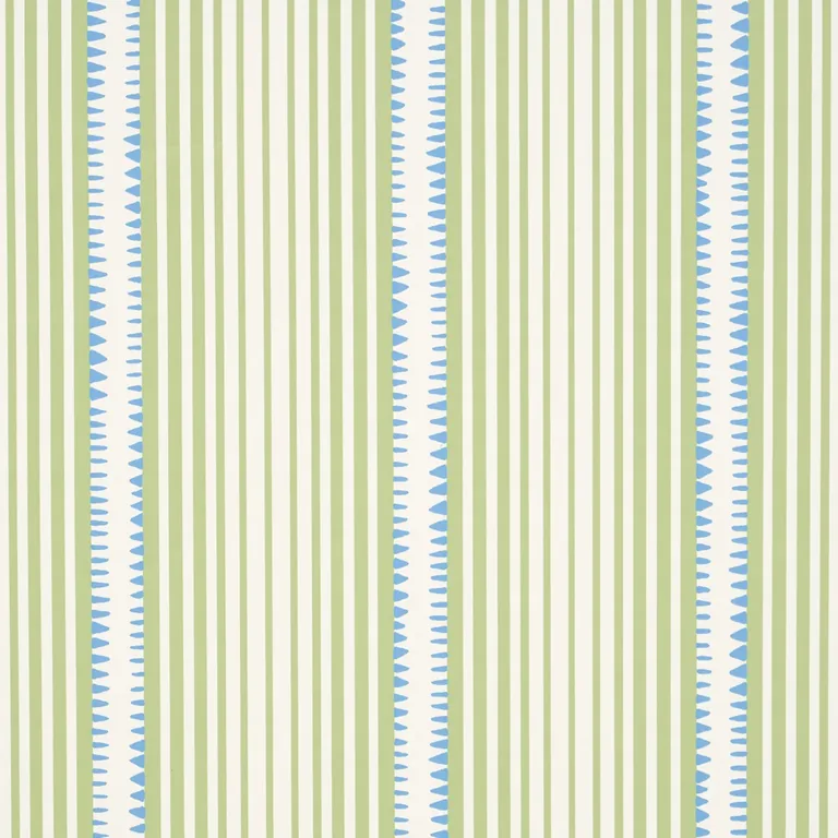 Schumacher MONCORVO wallpaper, color GREEN & BLUE, SKU 5008105