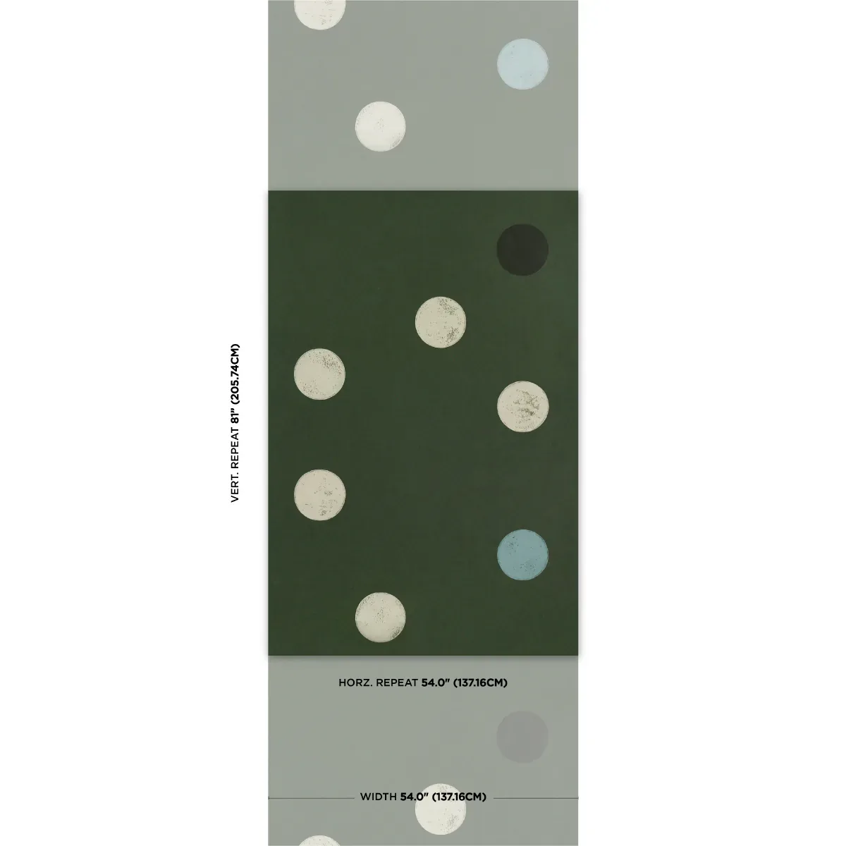MONTE CARLO DEEP GREEN Schumacher Wallpaper wallpaper - SKU 5015590