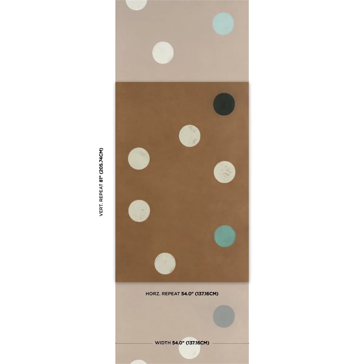 MONTE CARLO EARTHY BROWN Schumacher Wallpaper wallpaper - SKU 5015591