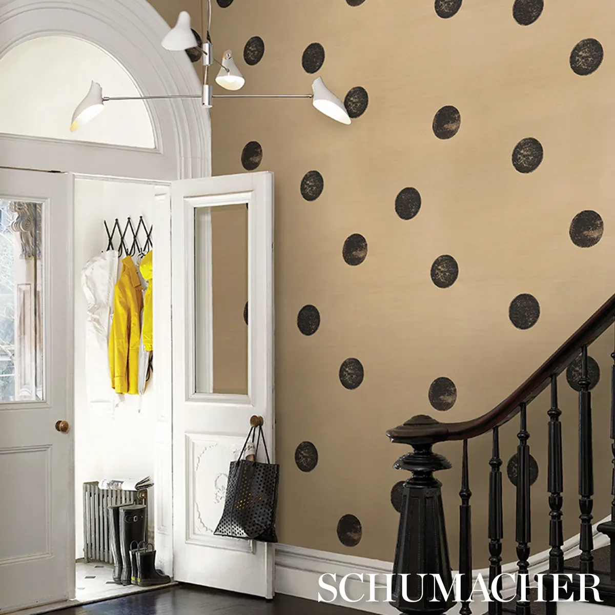 MONTE CARLO SISAL 2 PANEL SET OATMEAL Schumacher Wallpaper wallpaper - SKU 5016841