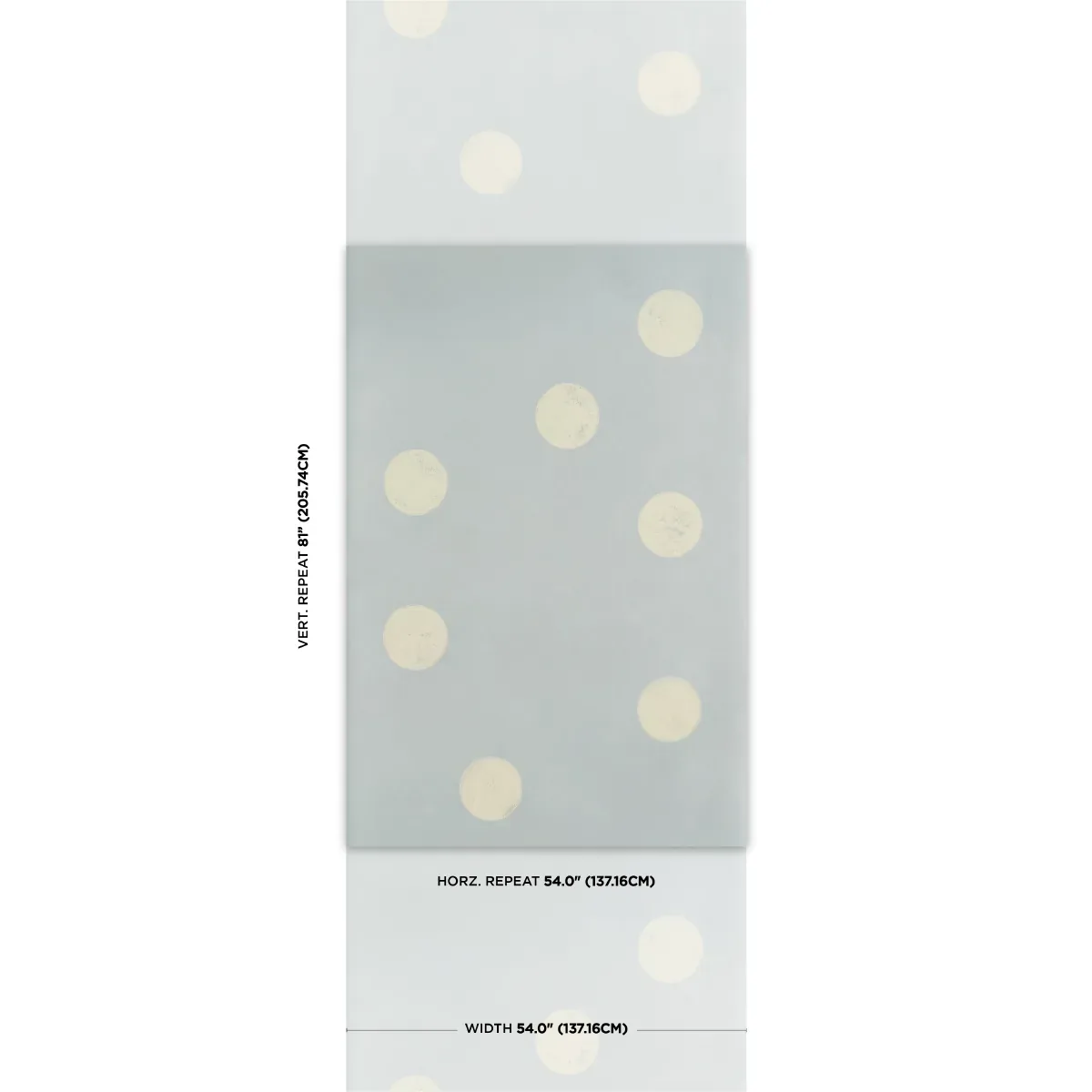 MONTE CARLO SOFT BLUE Schumacher Wallpaper wallpaper - SKU 5015592