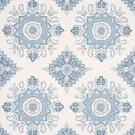 MONTECITO MEDALLION - CHINA BLUE Schumacher Wallpaper | Wall MONTECITO MEDALLION CHINA BLUE Schumacher Wallpaper wallpaper - SKU 5014362