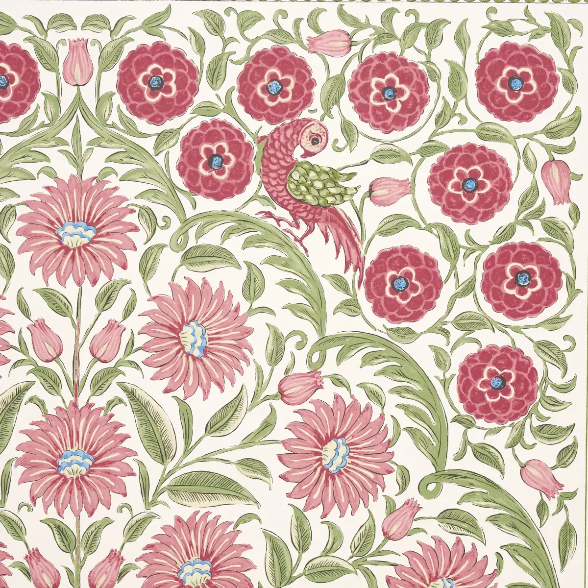MONTECITO PANEL SET - RED Schumacher Wallpaper | Wallpaper T MONTECITO PANEL SET RED Schumacher Wallpaper wallpaper - SKU 5015831