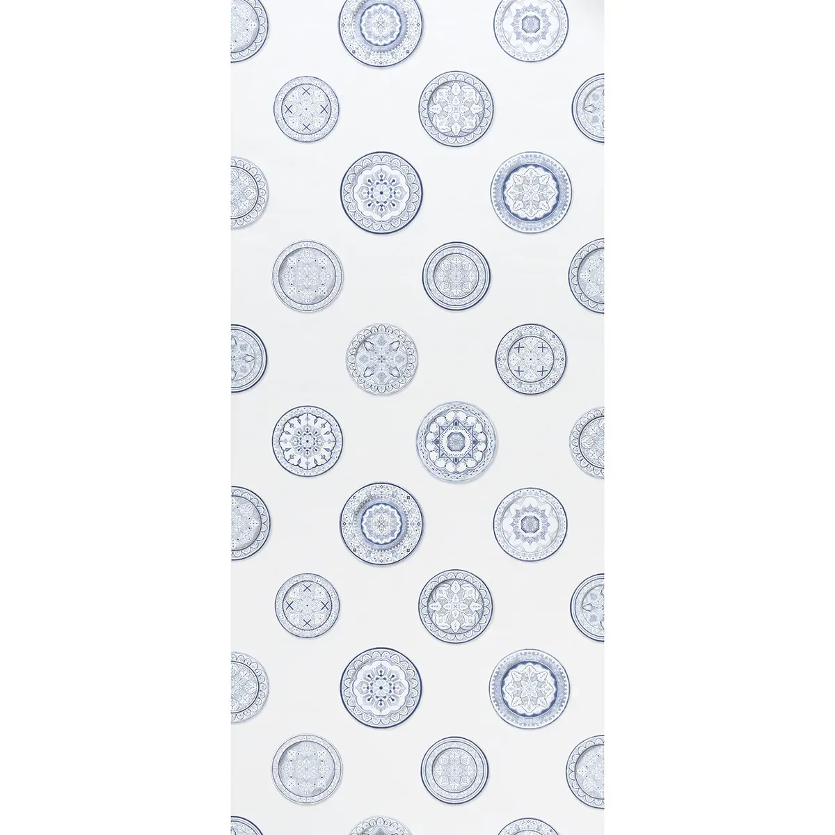 MONTECITO PORCELAIN INDIGO Schumacher Wallpaper wallpaper - SKU 5015840