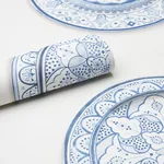 MONTECITO PORCELAIN - INDIGO Schumacher Wallpaper | Wallpape MONTECITO PORCELAIN INDIGO Schumacher Wallpaper wallpaper - SKU 5015840