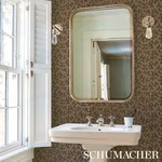 Montpellier - BRONZE GILT Schumacher Wallpaper | Wallpaper T Montpellier BRONZE GILT Schumacher Wallpaper wallpaper - SKU 5008171