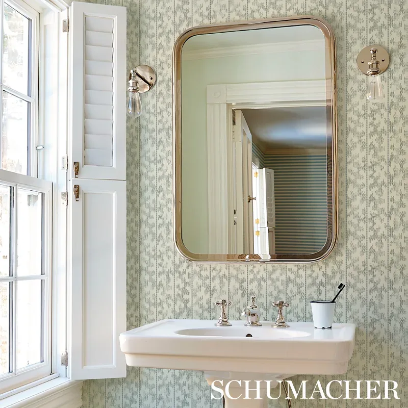 Montpellier FERN COURT Schumacher Wallpaper wallpaper - SKU 5008167