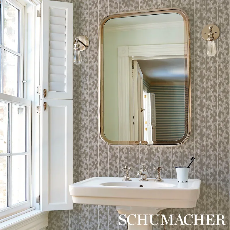 Montpellier FLINT Schumacher Wallpaper wallpaper - SKU 5008166