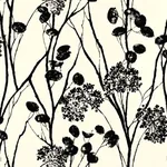 MOONPENNIES - BLACK & IVORY Schumacher Wallpaper | Wallpaper MOONPENNIES BLACK & IVORY Schumacher Wallpaper wallpaper - SKU 5003333