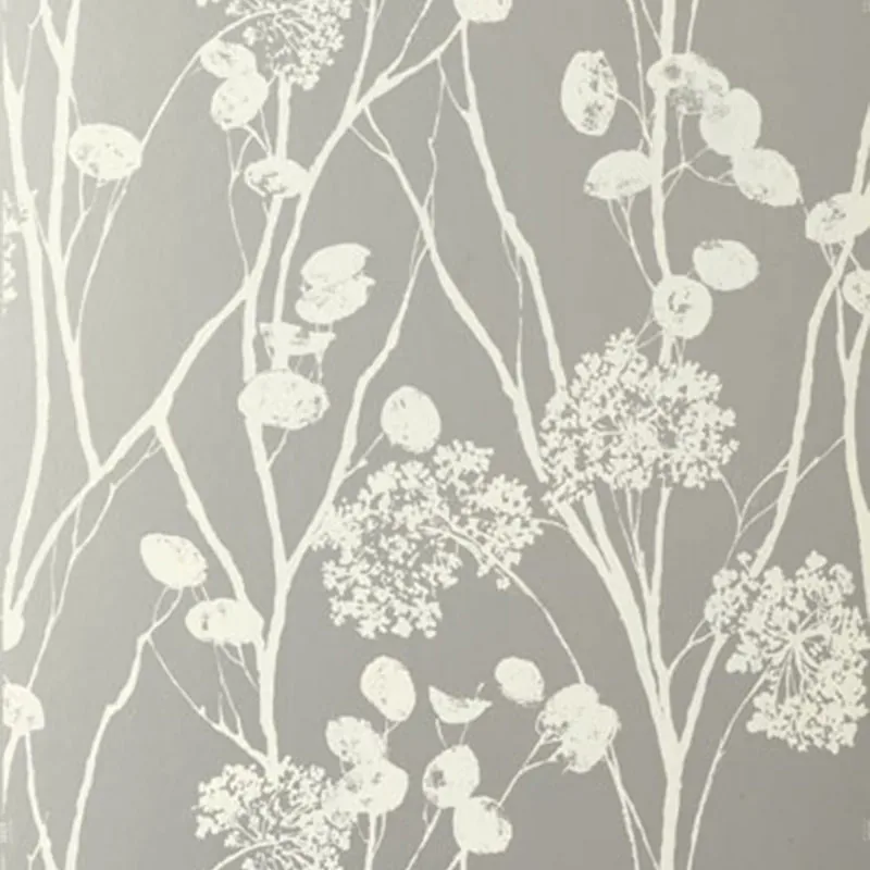 MOONPENNIES SILVER Schumacher Wallpaper wallpaper - SKU 5003330