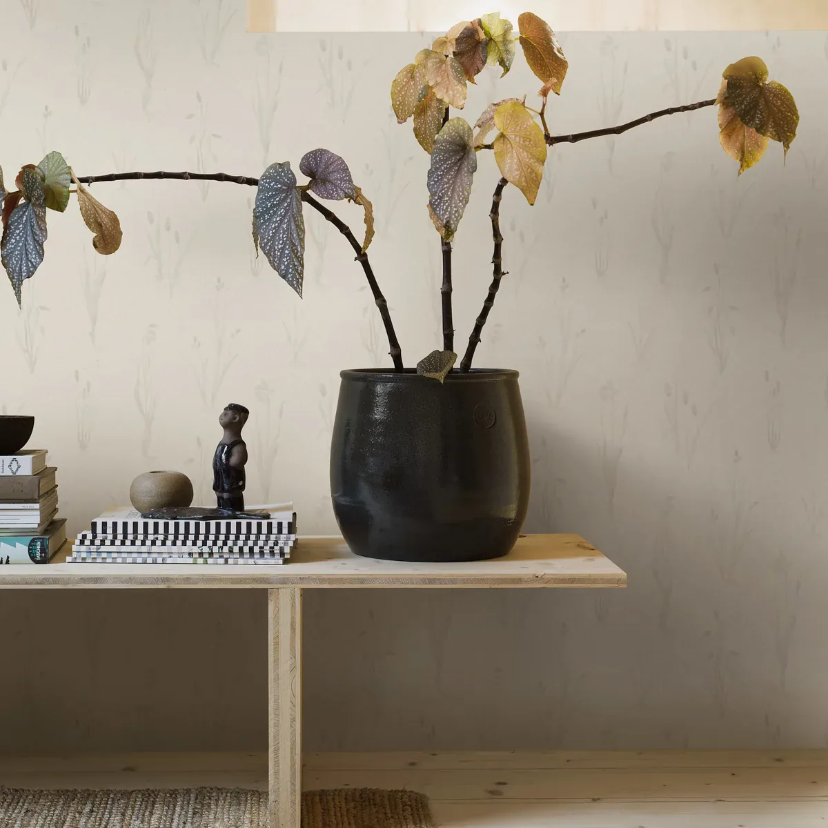MOORLAND STONE Schumacher Wallpaper wallpaper - SKU 4712