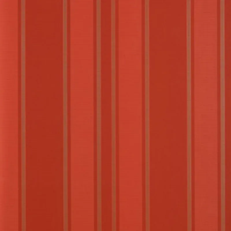MORGAN STRIPE CORAL Schumacher Wallpaper wallpaper - SKU 5004563