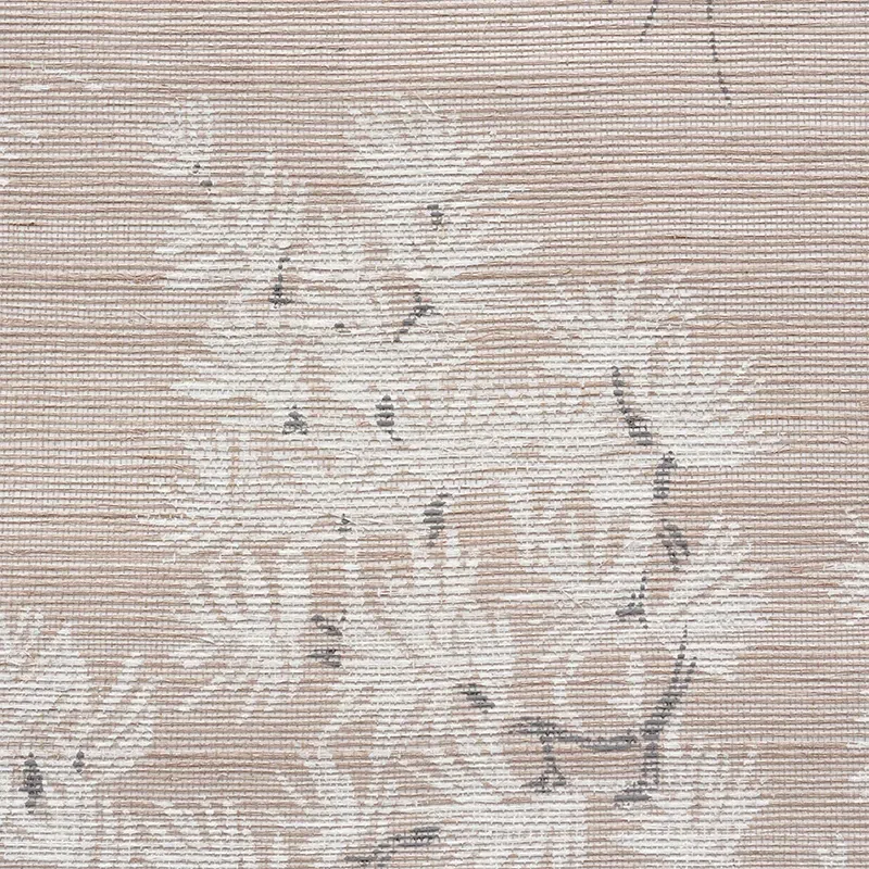 MORI HEMP SHIMMER MOONSTONE Schumacher Wallpaper wallpaper - SKU 5009390