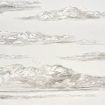 MR. DARCY'S CLOUDS - GRISAILLE Schumacher Wallpaper | Wallpa MR. DARCY'S CLOUDS GRISAILLE Schumacher Wallpaper wallpaper - SKU 5017582